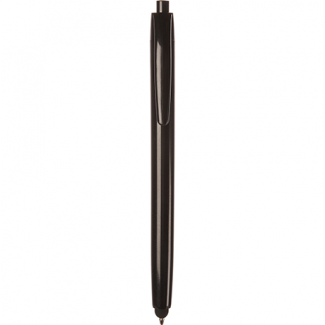 Rocket touch - Penna a sfera in plastica con touch screen. Chiusura a scatto. Refill nero